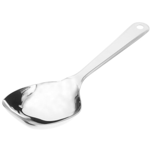 OUNONA stainless steel square-head serving spoon 1 pc