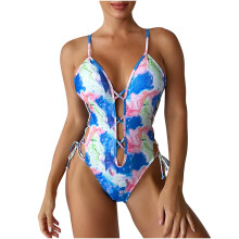 Costume de baie Monokini pentru femei, dintr-o singură bucată, costum de baie cu dantelă în față, costume de baie pentru fete, cadouri de