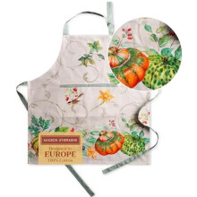 100% katoenen schort voor dames met zak, keukenschort voor koks, mannen, voor koken, tuinieren, serveren en serveersters.