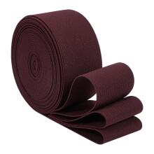 8,75 yard brunt platt resårband 5 cm brett