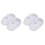 2Paires Chaussures Blanches Simples Élégantes & 2