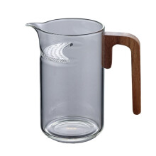 Tasse Fair en verre de 550 ml avec filtre en croissant