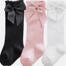 Baby Knee High Socks Newborn Infant Toddler Kids Socks Girls Uniform Leggings Dress Sock Long Cotton Stockings