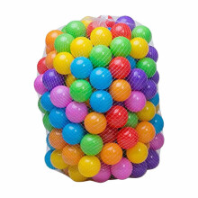 100 pcs Bright Colors Ball Pit Balls Durable Reusable Mini Balls for Ball Pit Pool Playpen Babies Kids Children Birthday Parties