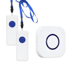 Wireless Elderly Alert Button White 1-Pack