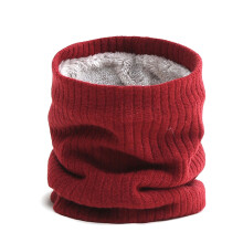 Cachecol de inverno Aoujea, protetor de pescoço feminino, cor sólida, para manter o pescoço aquecido.