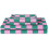 Plaid microfiber sengetøjssæt i fuld størrelse, 4 dele 1