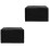 2Pièces Black 3D Multifonction En Tissu Oxford 5