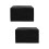 2Pièces Black 3D Multifonction En Tissu Oxford 9