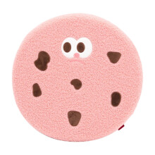 Cookie-Shaped Seat Cushion with Washable Cover