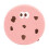 Cookie-Shaped Seat Cushion with Washable Cover 1