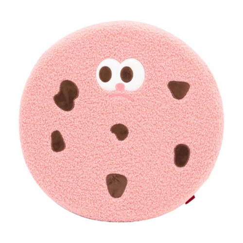 Cookie-Shaped Seat Cushion with Washable Cover