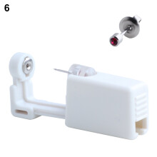 1 Set Ear Piercer Stud Earrings Disposable Piercing Portable No Pain Fast Piercing Device for Daily Life
