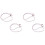 4Pièces Lunettes Roses Faciles À Durables 2