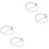 4Pièces Lunettes Roses Faciles À Durables 3