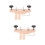 2Ensembles Pince De Pont Pour Beige Outil Luthier 9