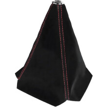 Funda protectora para la palanca de cambios del coche: funda universal de cuero para palanca de cambios manual/automática, compatible con la