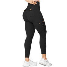Legginsit naisille, korkeavyötäröiset leggingsit, korkeavyötäröiset, erittäin joustavat joogahousut taskuilla, juoksujoogaleggingsit naisille,