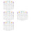 40Pièces Brosse Silicone Couvercle Pour Colorée 7