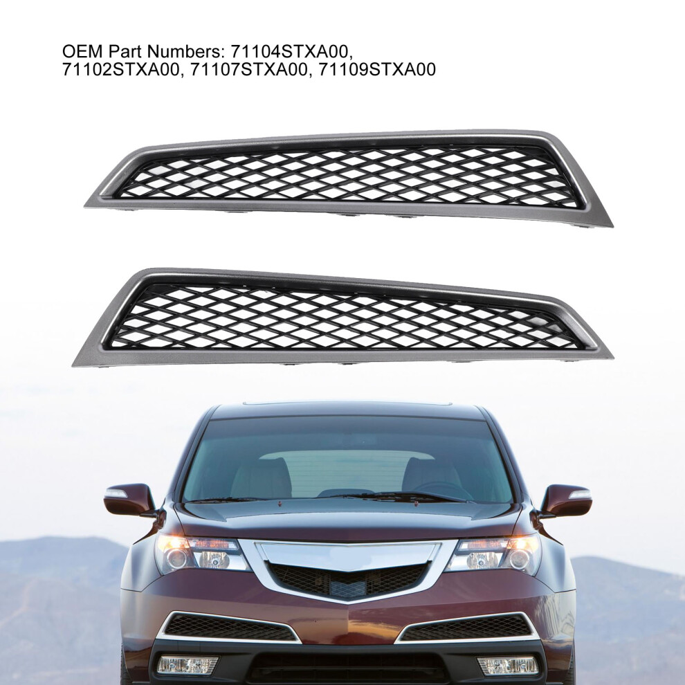 4Pcs Front Grille Trim Mdx 2010-13 7444352555239