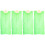 4Pièces Éventails Décoratifs Main Bambou Pour Danse 4
