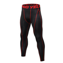 Men Compression Gym Sport Long Pants Quick Dry Leggings Trousers
