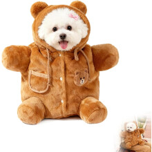 Cat & Puppy Plush Backpack – Soft, Escape-Proof, Foldable, Warm & Breathable (10.26.77.1in), Compatible with Cats and Puppies