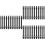 36Pièces Axes 2Ba En Aluminium Pour Jeu De Fléchettes Standard 7