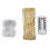 Nastro LED da 100 LED, lungo 32,8 piedi, multicolore, telecomando 3