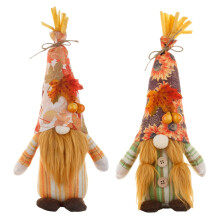 Gartenzwerg-Plüschfigur, Herbst-Erntedank-Ornament