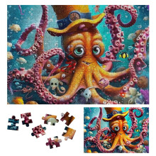 Puzzle din lemn – Ecologic premium, 1000 de piese
