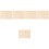 5Pièces Support Braille Bois Beige Outils Enseignement Aveugles 5
