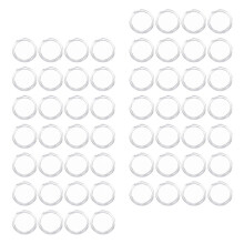 Acrylic Coin Containers Transparent 200Pcs For Coin Collectors