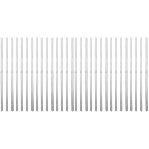 36Pièces Blanks Bracelets Acier Argent Pour Modelage DIY 1