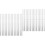36Pièces Blanks Bracelets Acier Argent Pour Modelage DIY 4