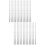 36Pièces Blanks Bracelets Acier Argent Pour Modelage DIY 7