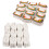 72Pièces Papier Spirales Bouche Colorées Décorations Accessoires Scène 3