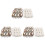 72Pièces Papier Spirales Bouche Colorées Décorations Accessoires Scène 4