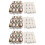 72Pièces Papier Spirales Bouche Colorées Décorations Accessoires Scène 10