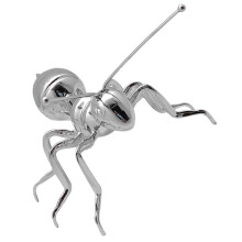 Ant Sculpture Mini Appetizer Forks 9.50X8.00X8.00CM Silver