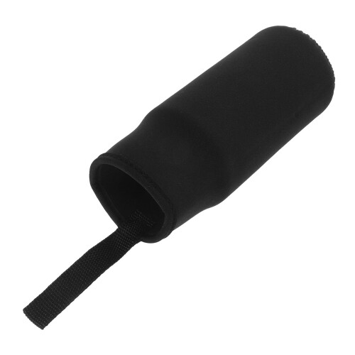 Isolierter Wasserflaschenhalter, Schwarz, 6,8  19 cm