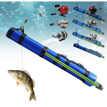 Portable fishing slingshot rod for freshwater and saltwater