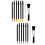 16Pièces Stylo Scratch Noir Avec Double Embout Pour Peinture 7