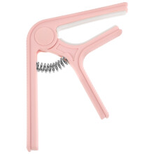 Pink Guitar Capo med Tuner 1-pak