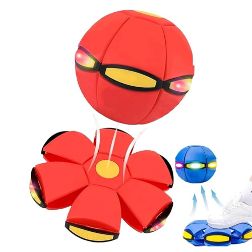 Kids' Metaball Bouncing Ball Auto-Rebound Toy Red