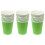 300Pièces Jetables En Papier Épais Couleur Vert Clair DIY 4