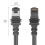 Cable satélite Gen 3 V3 2000Mbps 9.2m Negro 2