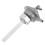 3Pièces Valve Petcock Durable Argentée Compatible Scooters Et Atv 2