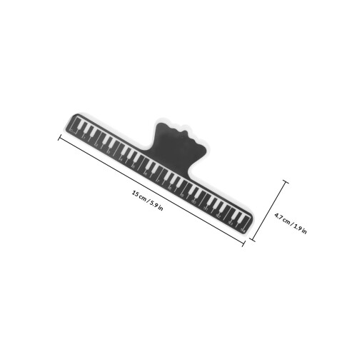 4Pièces Clips Fixe-Partitions Plastique Portable Pour Usage Scolaire 1