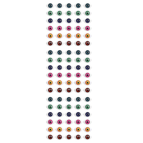 300Pièces Yeux Factice Multicolores Accessoires Pour Bricolage 1